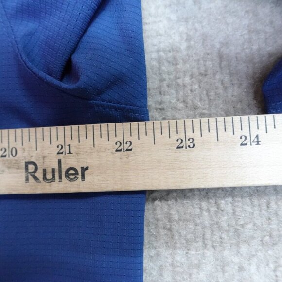 Rhone Sweater Medium Blue 1/4 Zip Blade Collar M19 Approach Air - Picture 9 of 9